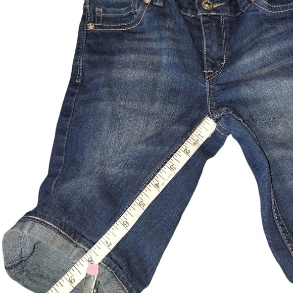 Levi's Girl's Bermuda Jean Shorts Size 12 - Picture 4 of 5